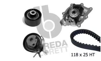 BREDA LORETT kpa0331a -  Водяной насос + комплект зубчатого ремня